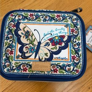 NWT Brighton Butterfly Cosmetic Case